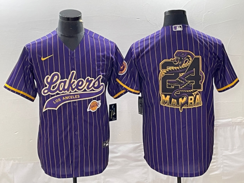 2025 MLB Los Angeles Lakers New Pattern Jersey