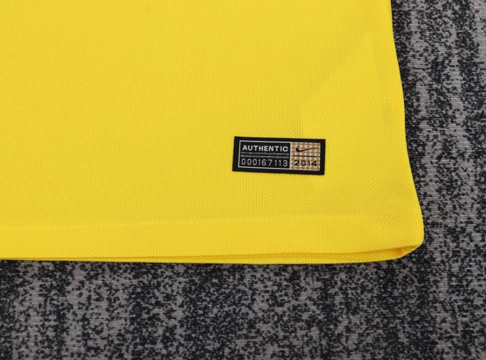 2014 Brazil Home Retro Kids Soccer Jersey