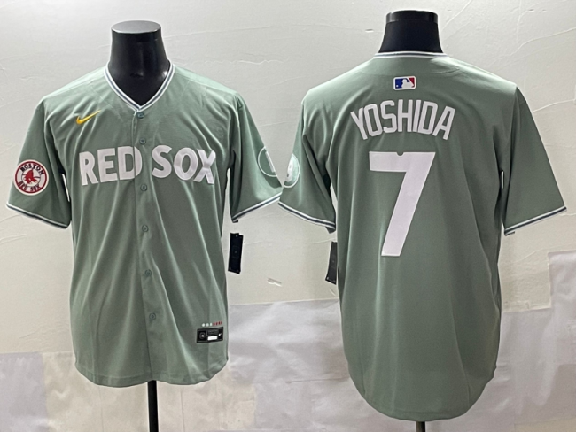 2025 MLB Boston Red Sox New Pattern Jersey