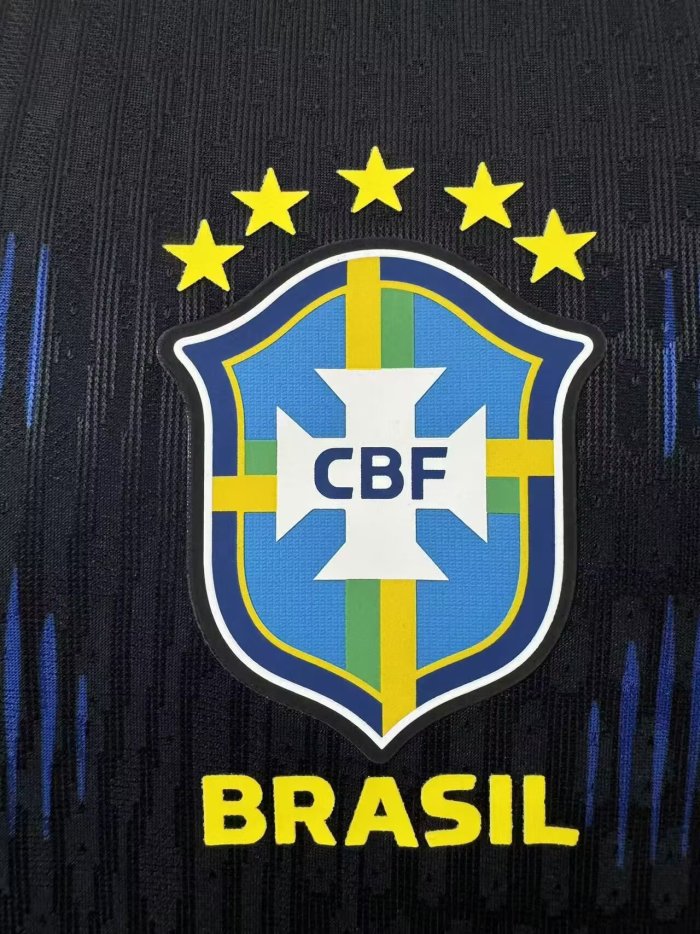 2026 Brazil Away Player Version Soccer Jersey