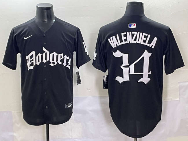 2025 MLB Los Angeles Dodgers New Pattern Jersey