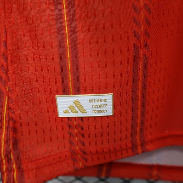 2026 World Cup Spain Home Women Player Version Soccer Jersey (女)