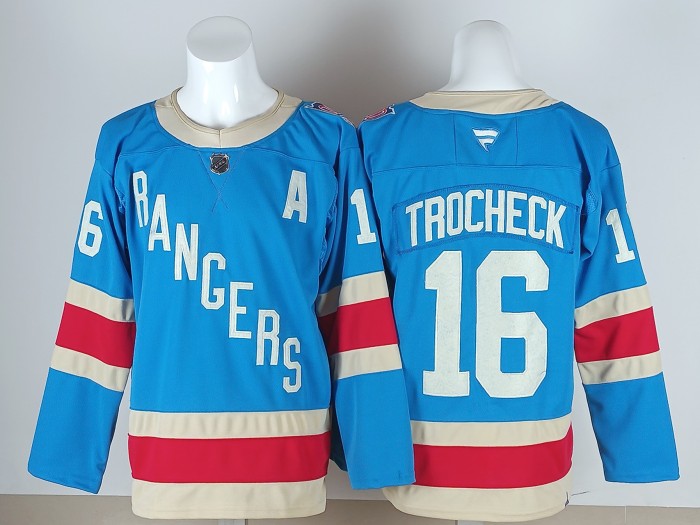 NHL New York Rangers New Pattern Hockey Jersey