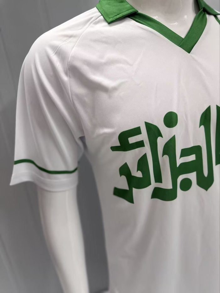 1986 Algeria Home Retro Soccer Jersey