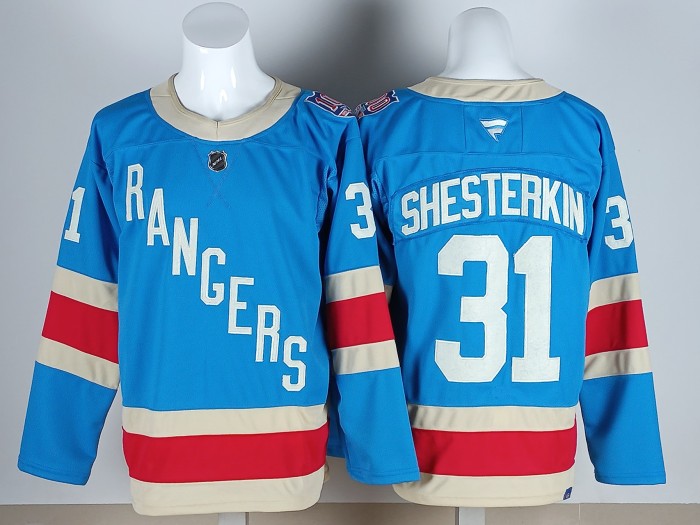 NHL New York Rangers New Pattern Hockey Jersey