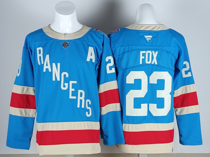 NHL New York Rangers New Pattern Hockey Jersey