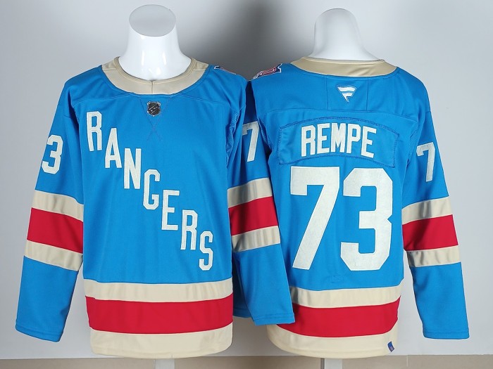 NHL New York Rangers New Pattern Hockey Jersey