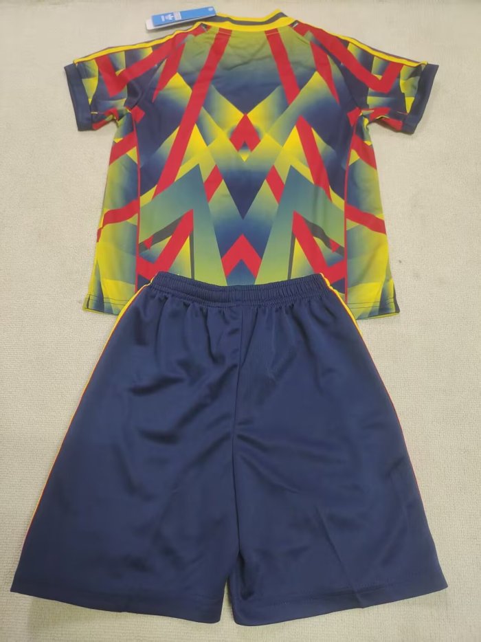 25-26 ARS Yellow Red Kids Soccer Jersey