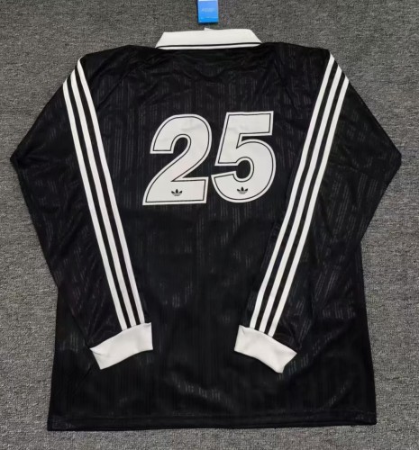 2025 AD Oasis Joint Edition #25 Black Long Sleeve Polo Short Sleeve