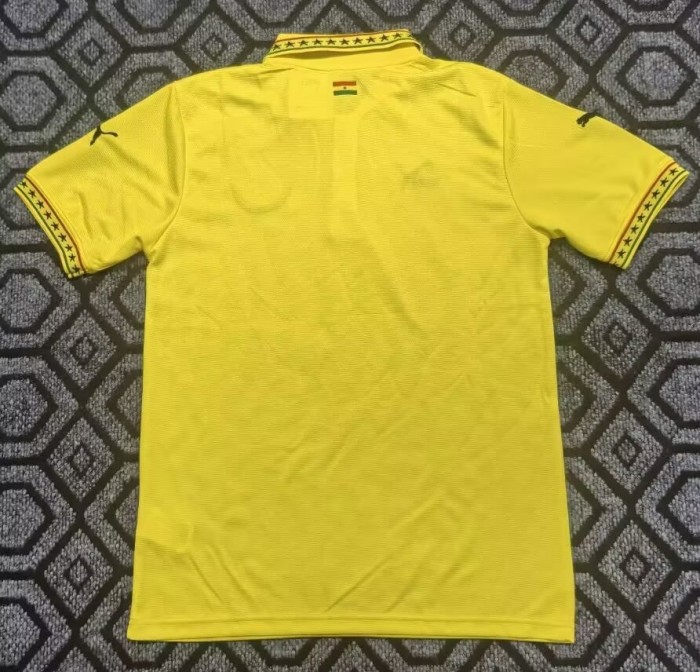 25-26 Ghana Yellow Special Edition Fans Soccer Jersey