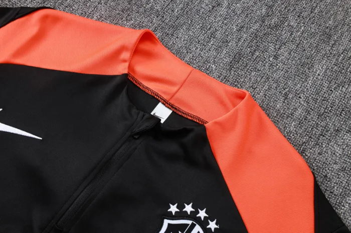 25-26 Brazil High Quality Half Pull Tracksuit