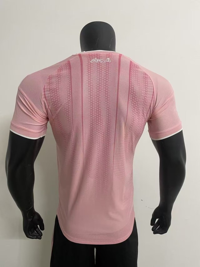 25-26 Algeria Pink Player Version Soccer Jersey