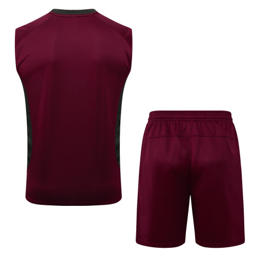 25-26 Fluminense High Quality Tank Top And Shorts Suit
