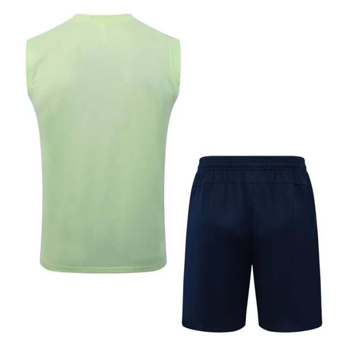 25-26 Man City High Quality Tank Top And Shorts Suit