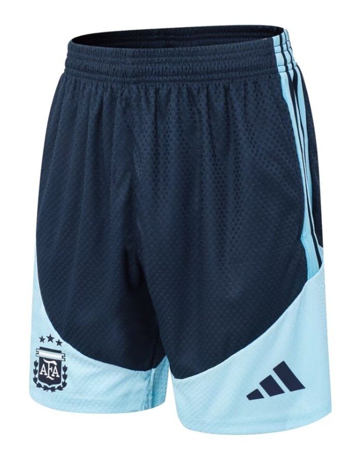 2026 Argentina Blue High Quality Player Version Training Short Suit (球员套装)