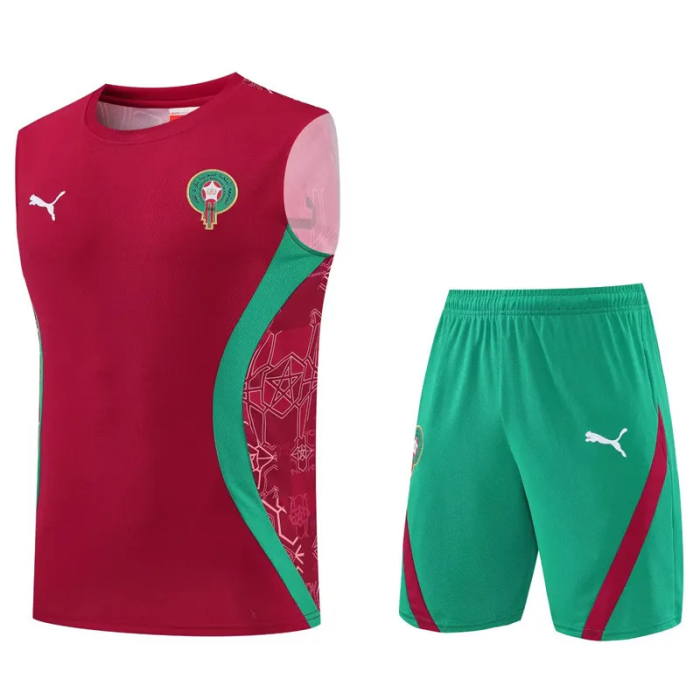 25-26 Morocco High Quality Tank Top And Shorts Suit