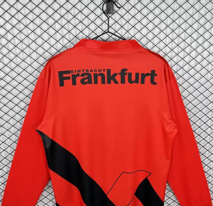 1993-1995 Frankfurt Home Long Sleeve Retro Soccer Jersey