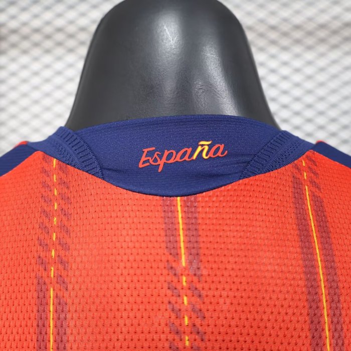 2026 World Cup Spain Home Women Player Version Soccer Jersey (女)