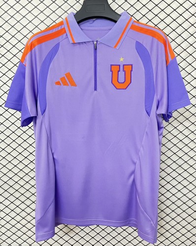 25-26 Universidad De Chile Fans Training Shirts