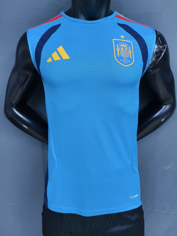25-26 Spain Blue Player Version Vest（背心）