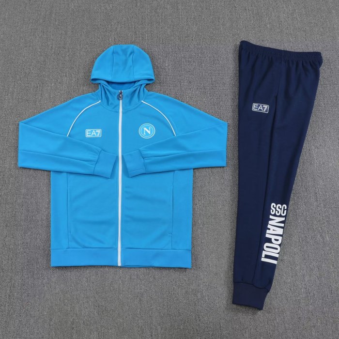 25-26 Napoli High Quality Hoodie Jacket Tracksuit