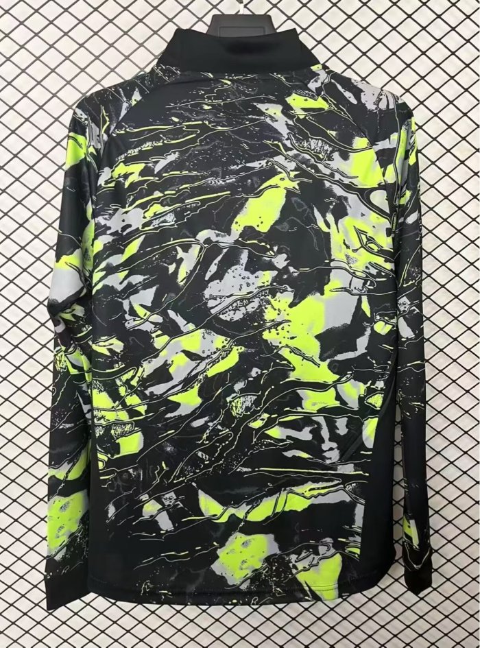 25-26 Korea GoalKeeper Long Sleeve Fans Soccer Jersey