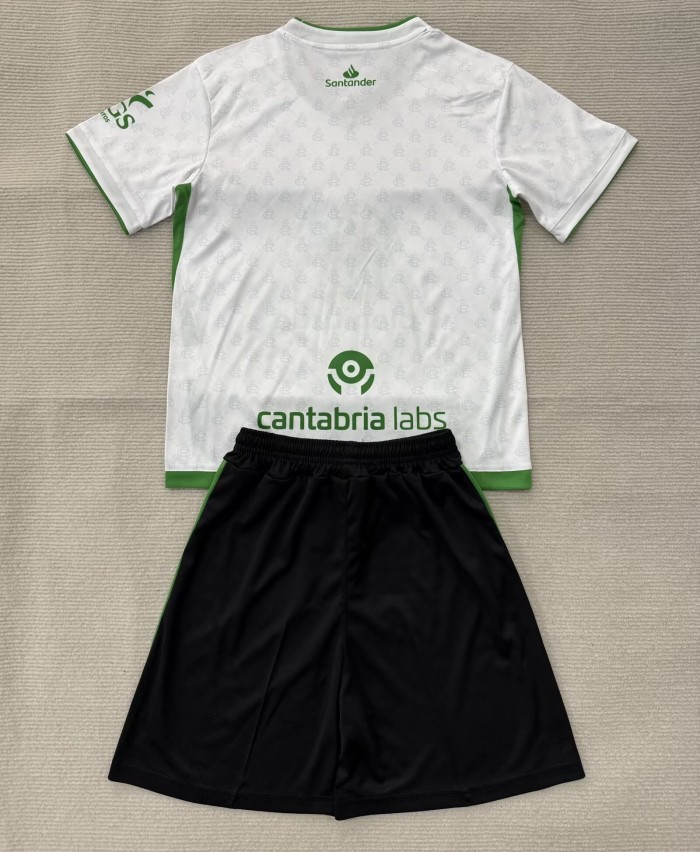 25-26 Racing de Santander Home Adult Suit