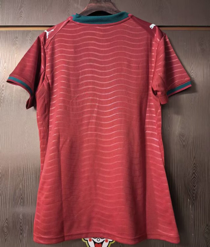 2026 Portugal Home Women Fans Soccer Jersey（女）