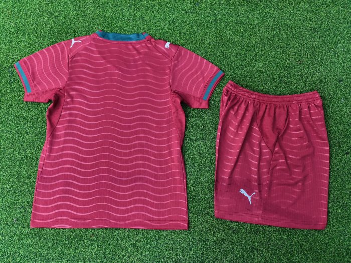 2026 Portugal Home Player Version Kids Soccer Jersey (球员童装)