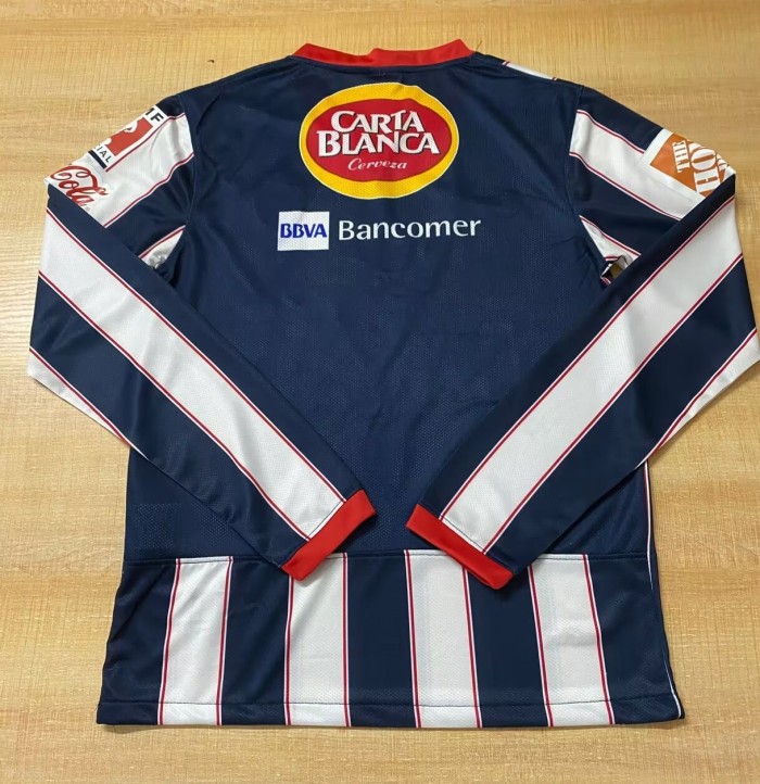 2009-2010 Monterrey Home Long Retro Soccer Jersey*三星