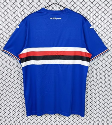 2016-2017 Sampdoria Home Retro Soccer Jersey