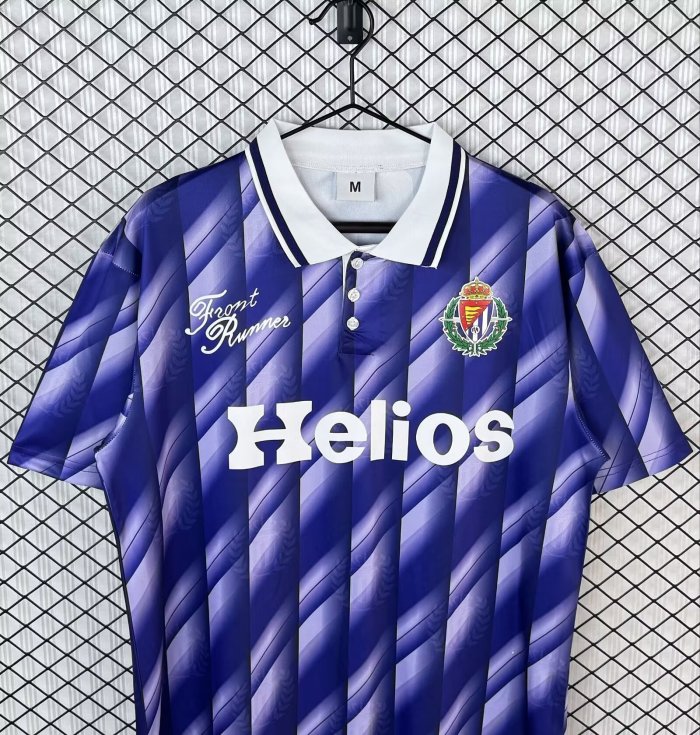 1992-1993 Real Valladolid Home Retro Soccer Jersey