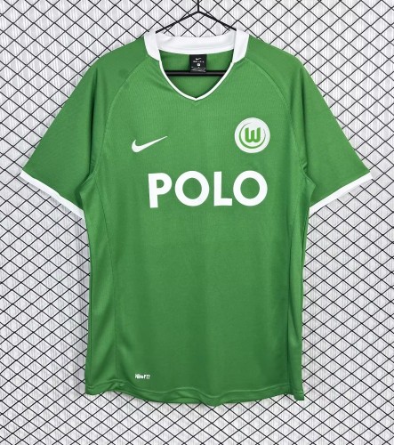 2008-2009 Wolfsburg Home Retro Soccer Jersey
