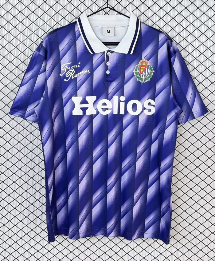 1992-1993 Real Valladolid Home Retro Soccer Jersey