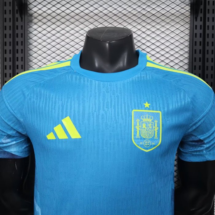 2026 Spain GoalKeeper Player Version Soccer Jersey