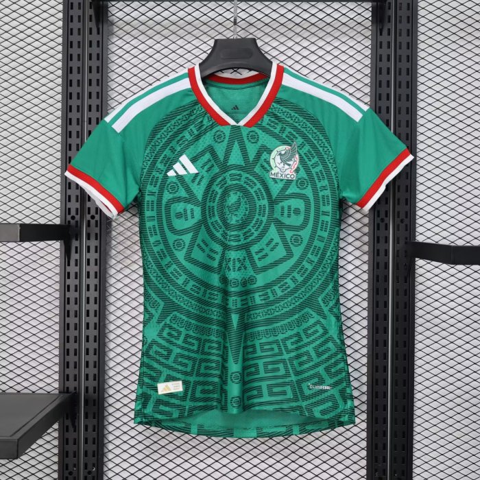 2026 World Cup Mexico Home Women Player Version Soccer Jersey (女)