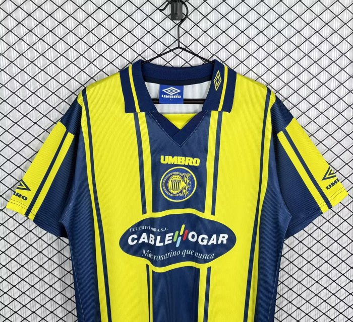 1998-1999 Rosario Central Home Retro Soccer Jersey