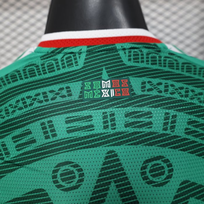 2026 World Cup Mexico Home Long sleeves Player Version Soccer Jersey*长袖球员