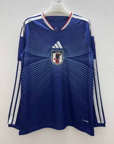 2026 World Cup Japan Home Long sleeves Fans Soccer Jersey