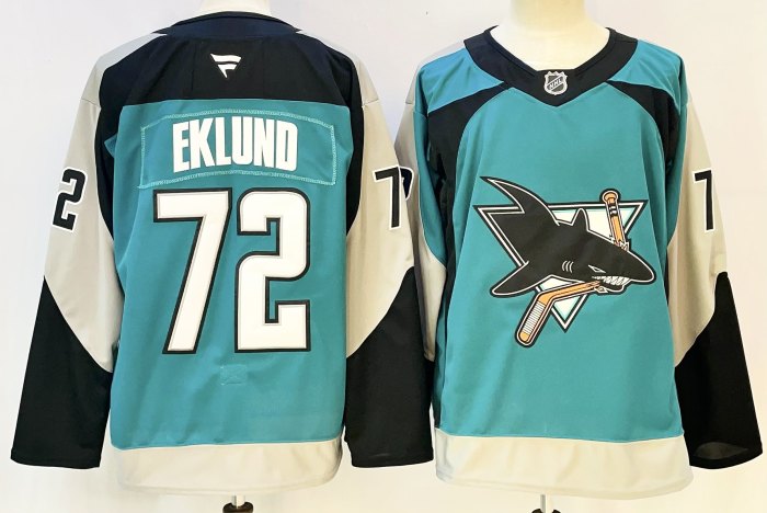NHL San Jose Sharks New Pattern Jersey