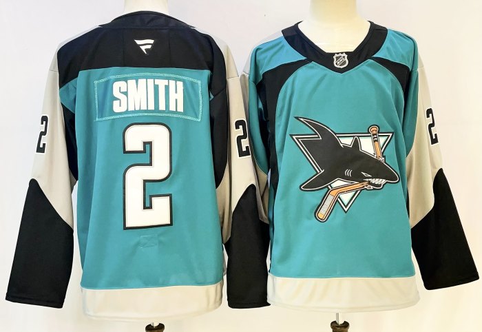 NHL San Jose Sharks New Pattern Jersey
