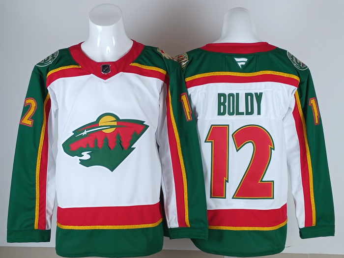 2025 NHL Minnesota Wild New Pattern Jersey