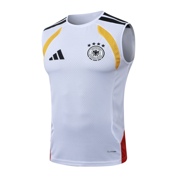 2026 Germany White High Quality Player Version Tank Top And Shorts Suit (球员套装)