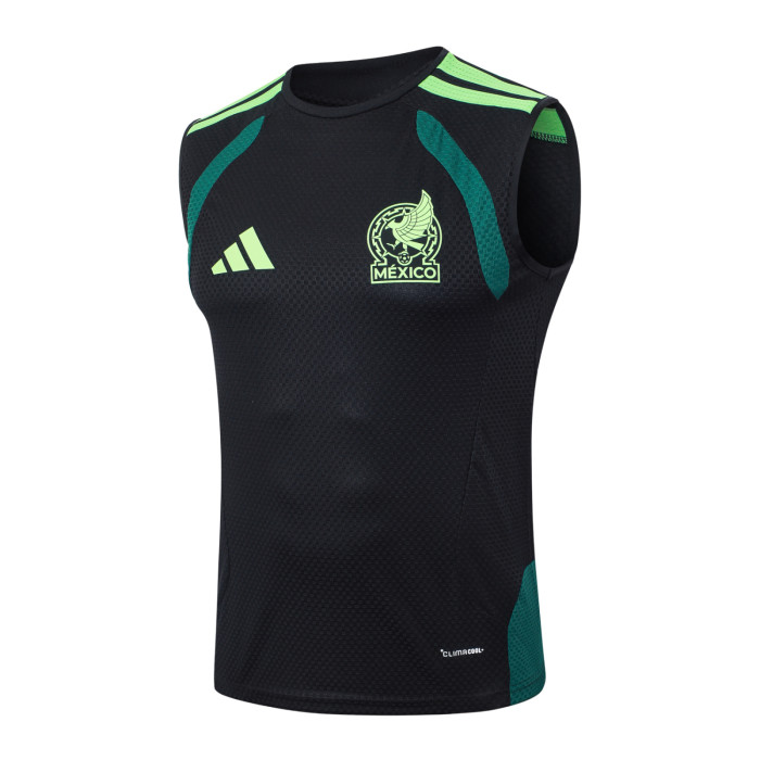 2026 Mexico Black High Quality Player Version Tank Top And Shorts Suit (球员套装)