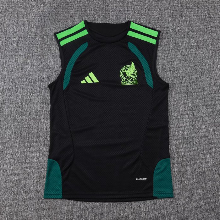 2026 Mexico Black High Quality Player Version Tank Top And Shorts Suit (球员套装)