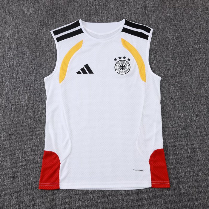 2026 Germany White High Quality Player Version Tank Top And Shorts Suit (球员套装)