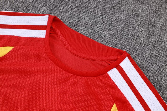 2026 Germany Red High Quality Player Version Training Short Suit (球员套装)