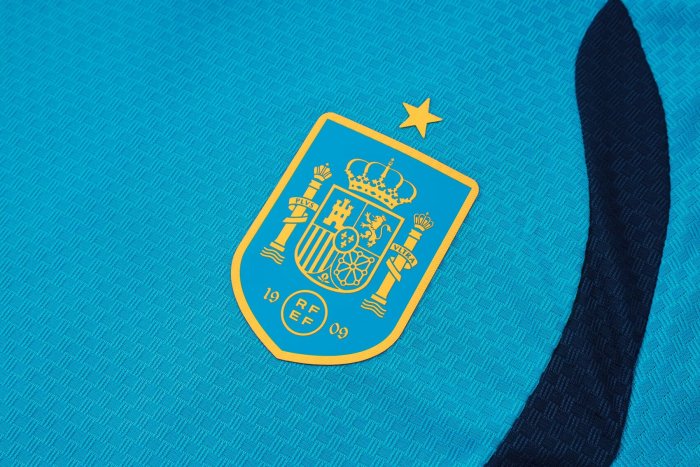 2026 Spain Blue High Quality Player Version Training Short Suit (球员套装)