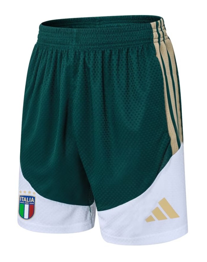 2026 Italy White High Quality Player Version Training Short Suit (球员套装)