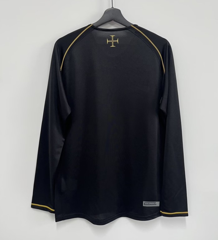 2006 Portugal Away Long Sleeve Retro Soccer Jersey